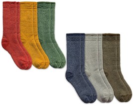 Jefferies Socks Mens Womens 50% Merino Wool Thick Cushion Mid Calf Boot ... - $15.99