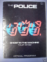 The Police 1981 Ghost In The Machine Vintage Tour Book Program Sting Oop - £23.26 GBP