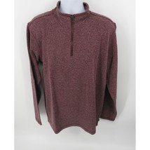 Gap Men&#39;s Half Zip Pullover Wine Sweater XL NWT - $20.90