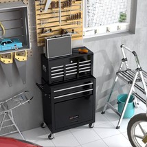 High Capacity Rolling Tool Chest with Wheels and Drawers, 8-Drawer Tool ... - £190.62 GBP