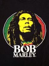Bob Marley Jamaica Colors Zion Rootswear 100% Cotton Fan T-Shirt Mens M 38&quot; - £20.29 GBP