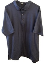 Peter Millar Purple Cotton Golf Collared Short Sleeved Polo Shirt Mens Size XL - £11.49 GBP