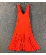 Maeve Dress Women&#39;s Extra Small A-Line Sleeveless Orange Formal Lyocell ... - $41.86 CAD