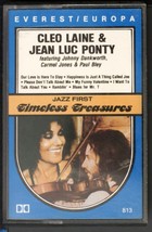 Cleo Lane &amp; Jean Luc Ponty - MC Cassette [MC-07] Made in USA - £14.29 GBP