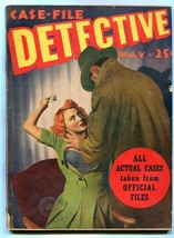 CASE-FILE Detective #2 May 1946-STRANGULATION COVER-GGA G - $55.87