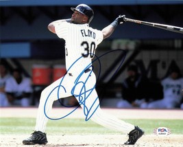 CLIFF FLOYD signed 8x10 photo PSA/DNA Florida Miami Marlins Autographed - £27.40 GBP
