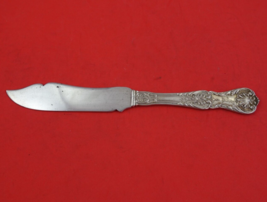 King George by Gorham Sterling Silver Fish Knife Flat Handle All Sterling 8&quot; - £147.18 GBP