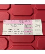 Penn And Teller SCTDL Center For The Arts Ticket Stub Pre Owned October ... - $13.49