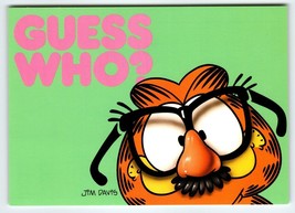 Garfield Cat Postcard Guess Who? Jim Davis 1978 Funny Tabby Cartoon Kitty Unused - £5.99 GBP