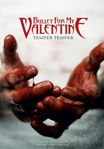 Bullet For My Valentine Poster Flag Temper Bloody Hands - £14.14 GBP
