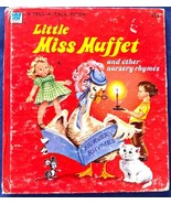 1958 Whitman Tell A Tale Book Little Miss Muffet + Nursery Rhymes - $6.92