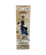 San Francisco Giants vs Mets 5/4/2000 Season Ticket Stub Pacific Bell Park - £19.46 GBP
