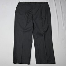 Oxxford Clothes 42x30 Gray Pleated Court A31 Trouser Super 100s Dress Pants - $74.99