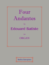 Four Andantes by Édouard Batiste - £13.36 GBP