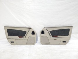 2005 Cadillac XLR OEM Shale Pair With Black Suede Inserts Door Trim Panels - $495.00