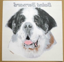 Vintage Airwaves Saint Bernard T-Shirt Transfers Lot Of 12  NOS - £102.87 GBP