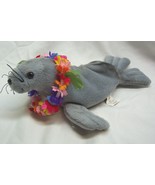 HAWAII Souvenir UMO THE BARKING HAWAIIAN MONK SEAL 8&quot; Bean Bag Stuffed A... - $282.14 MXN