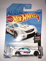 2019 Hot Wheels #75 HW Race Day 2/10 &#39;16 CADILLAC ATS-V R White w/Black ... - £2.74 GBP