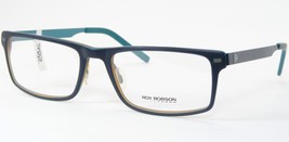 Roy Robson 60026-3 Navy Blue /Teal /Caramel RARE EYEGLASSES 55-19-140mm Germany - £74.38 GBP