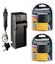 2X LPE6NH, Batteries +Charger for Canon SLR EOS 5D Mark IV, EOS 5D Mark ... - £46.64 GBP