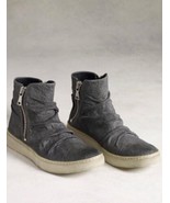 John Varvatos Scored Leather Double Zip Mac Boot. Size 12 - £382.34 GBP