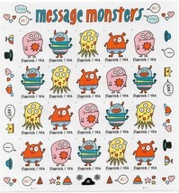 MESSAGE MONSTERS Sheet Of 20 - $17.66