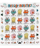MESSAGE MONSTERS Sheet Of 20 - $24.80 CAD