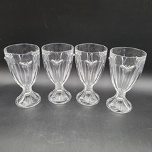 Lot Of 4 Lenox Butterfly Meadow All Purpose Wine Tea Clear Glasses 1899028 - £46.71 GBP