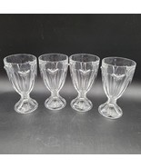 Lot Of 4 Lenox Butterfly Meadow All Purpose Wine Tea Clear Glasses 1899028 - $1,111.78 MXN