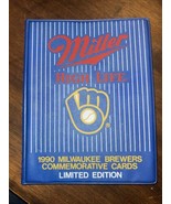 Miller High Life 1990 Milwaukee Brewers Commemorative Cards Album MLB Ba... - $550.85 MXN