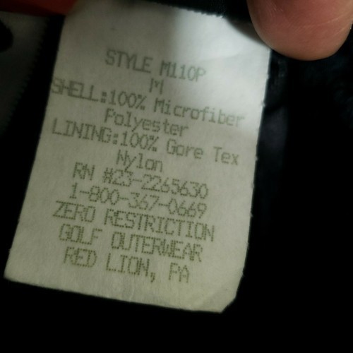 Zero Restriction Ladies Size M GORE-TEX Lined Pants Pocket Black  Item image 10