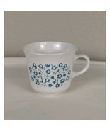 Vintage CORELLE by CORNING Blue Heather Floral Coffee Cups - Single - $8.90