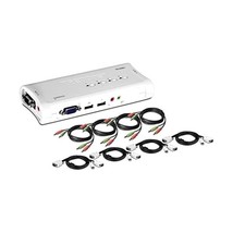 TRENDnet TK-409K 4-Port USB KVM Switch Kit with Audio (Includes 4x KVM C... - $205.00
