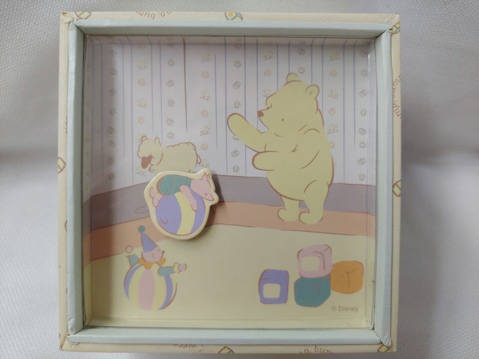 Disney Winnie The Pooh Music Box From The Disney Store Plays Original Pooh Song - $19.95