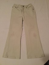Faded Glory-jeans-Girls-Size 5 Reg.-khaki boot cut - £9.89 GBP