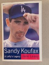 Sandy Koufax A Lefty's Legacy, Jane Leavy Stated 1st Edition HCwDJ 2002 ... - €8,48 EUR