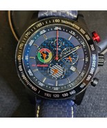 GEVRIL GV2 Scuderia Black Dial 9924 Leather Chrono 45mm 166/500 SWISS ma... - $5,279.10 MXN