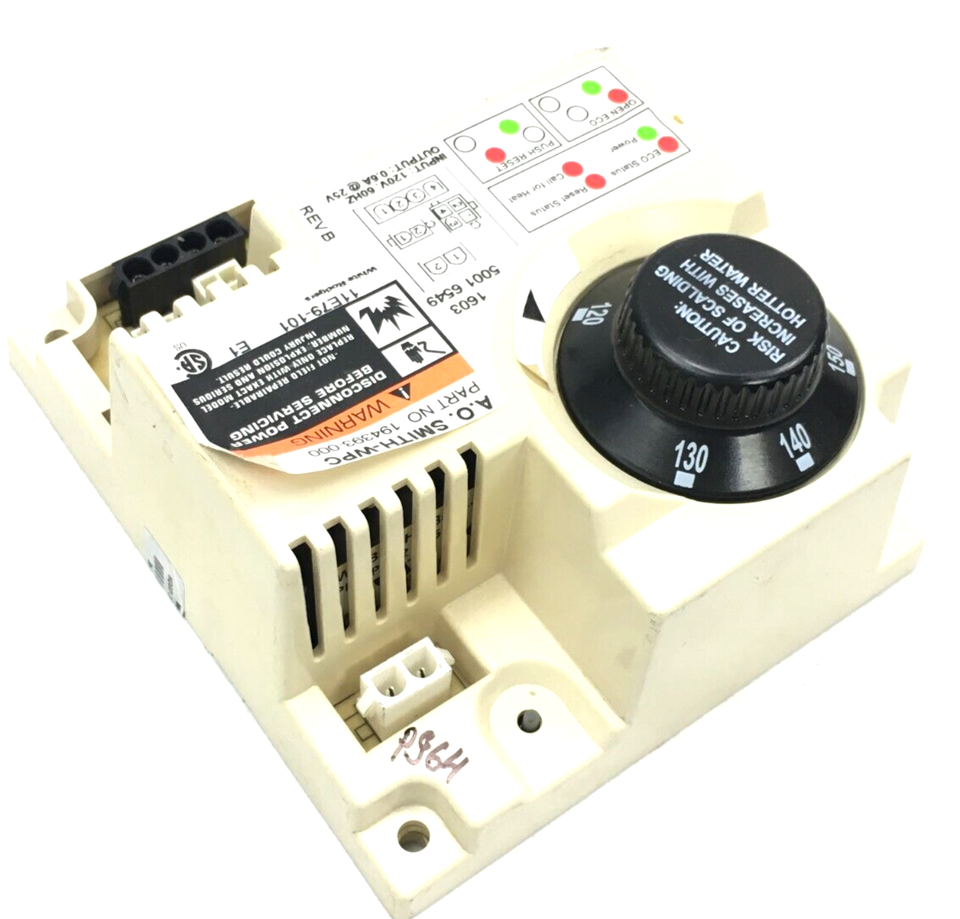 A.O. SMITH 194393-000 Commercial Water Heater Ign Control Thermostat use... - $115.00