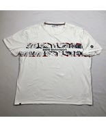 BMW Motorsport Logo T-Shirt White Mens Size XXL Powered by M Cotton Stretch - $470.04 MXN