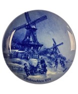 Vintage Wall-Mounted Porcelain Decorative Plate – &quot;Christmas Eve&quot;, 2Y115 - $129.97 CAD