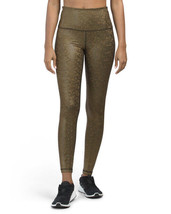 Pheel Beyond Leggings Holographic Gold Star Metallic Foil NWT Carbon38 Bandier S - £41.03 GBP