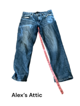 Banana Republic Relaxed Mens Size 33x30 Blue Medium Wash Denim Mid Rise Jeans - £17.99 GBP