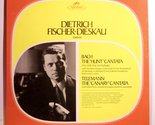Dietrich Fischer-dieskau - Bach: The Hunt Cantata, Telemann the Canary C... - $11.71