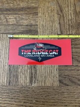 Sticker For Auto Decal The Ridge Cat Loveland Ski area - $87.88