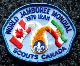 RARE Scouts Canada Patch - World Jamboree Mondial 1979 Iran - £35.37 GBP