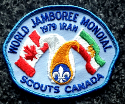 RARE Scouts Canada Patch - World Jamboree Mondial 1979 Iran - £35.34 GBP