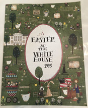 vintage Easter At The White House Program 1995 Bill Clinton Administration Era - £15.56 GBP