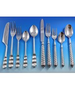 Designer Mixed Stainless Steel Flatware Set #5 Service 44 Pieces Modern ... - $1,346.60 CAD