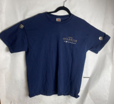 Disney Atlantis the Lost Empire Vintage Movie Promo T-Shirt Shirt Hole  ... - $22.99