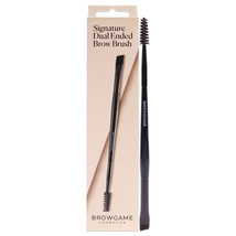 Signature Dual Ended Brow Brush by Browgame for Women - 1 Pc Brush - $17.41 CAD